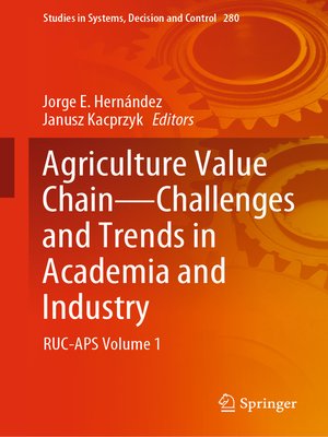 cover image of Agriculture Value Chain--Challenges and Trends in Academia and Industry